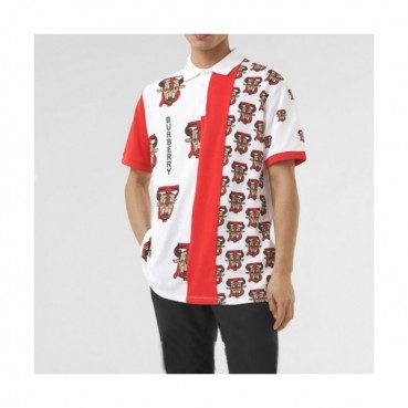 [버버리]Burberry 2021 Mm/Wm Logo Cotton Short Sleeved Tshirts - 버버리 2021 남/녀 로고 코튼 반팔티 Bur03711x.Size(s 
