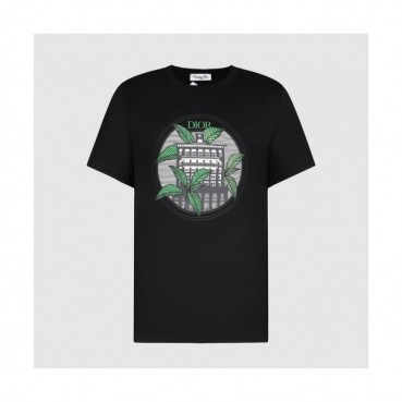 [디올]Dior 2021 Mm/Wm Casual Crew-neck Short Sleeved Tshirts 