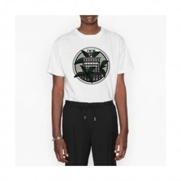 [디올]Dior 2021 Mm/Wm Casual Crew-neck Short Sleeved Tshirts 
