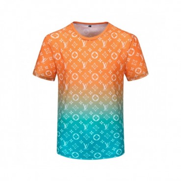 [루이비통]Louis vuitton 2021 Mens Logo Short Sleeved Tshirts - 루이비통 2021 남성 로고 반팔티 Lou02630x.Size(m 