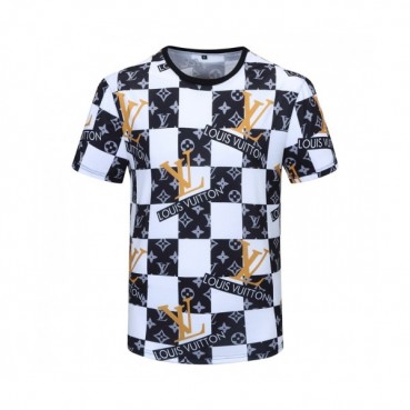 [루이비통]Louis vuitton 2021 Mens Logo Short Sleeved Tshirts - 루이비통 2021 남성 로고 반팔티 Lou02628x.Size(m 