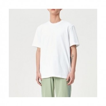 Shellac Mens White Tshirts - 셸락 2021 남성 캐쥬얼 반팔티 She24x