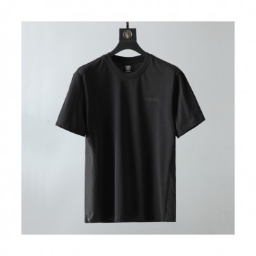 Shellac Mens Black Tshirts - 셸락 2021 남성 캐쥬얼 반팔티 She22x