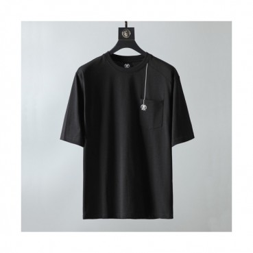Shellac Mens Black Tshirts - 셸락 2021 남성 캐쥬얼 반팔티 She19x