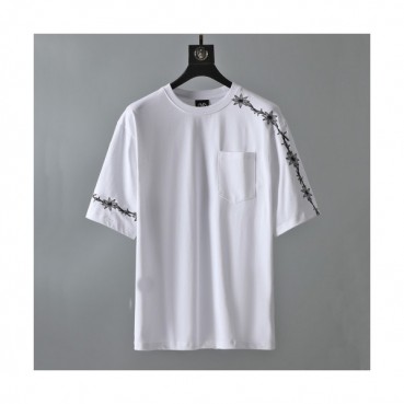 Shellac Mens White Tshirts - 셸락 2021 남성 캐쥬얼 반팔티 She18x