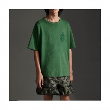 [매장판]Moncler 2021 Mens Logo Crew-neck Short Sleeved Tshirts 