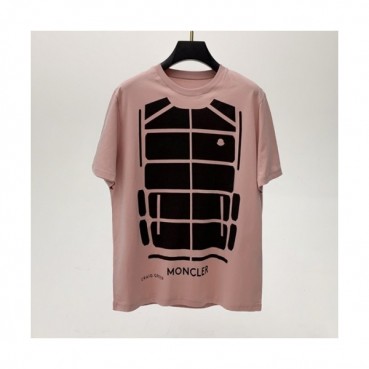 [매장판]Moncler 2021 Mens Logo Crew-neck Short Sleeved Tshirts 