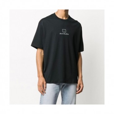 [아크네]Acne 2021 Studios Mm/Wm Logo Cotton Short Sleeved Tshirts - 아크네 스튜디오 2021 남/녀 로고 코튼 반팔티 Acn0123x.Size(s 