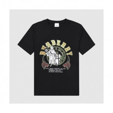 [버버리]Burberry 2021 Mm/Wm Logo Cotton Short Sleeved Tshirts - 버버리 2021 남/녀 로고 코튼 반팔티 Bur03700x.Size(s 