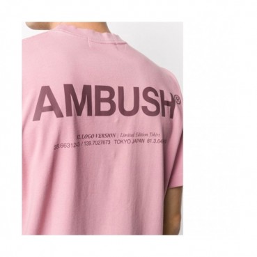 [앰부시]Ambush 2021 Mens Logo Cotton Short Sleeved Tshirts - 앰부시 2021 남성 로고 코튼 반팔티 Amb0042x.Size(s 