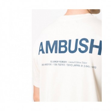 [앰부시]Ambush 2021 Mens Logo Cotton Short Sleeved Tshirts - 앰부시 2021 남성 로고 코튼 반팔티 Amb0040x.Size(s 