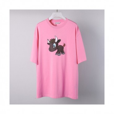 [발렌시아가]Balenciaga 2021 Mm/Wm Logo Cotton Short Sleeved Tshirts - 발렌시아가 2021 남/녀 로고 코튼 반팔티 Bal0951x.Size(xs 