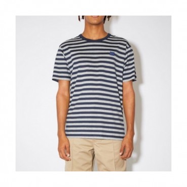 [아크네]Acne 2021 Studios Mm/Wm Logo Cotton Short Sleeved Tshirts - 아크네 스튜디오 2021 남/녀 로고 코튼 반팔티 Acn0121x.Size(s 