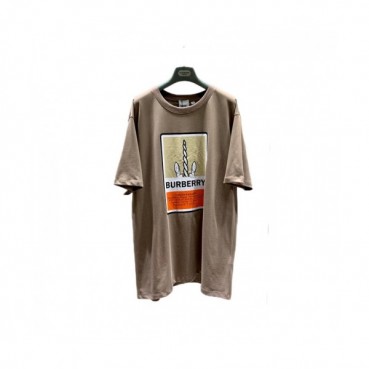 [버버리]Burberry 2021 Mm/Wm Logo Cotton Short Sleeved Tshirts - 버버리 2021 남/녀 로고 코튼 반팔티 Bur03694x.Size(s 
