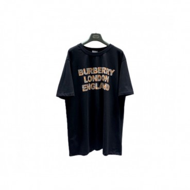 [버버리]Burberry 2021 Mm/Wm Logo Cotton Short Sleeved Tshirts - 버버리 2021 남/녀 로고 코튼 반팔티 Bur03692x.Size(s 