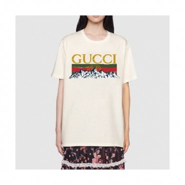 [매장판]Gucci 2021 Mm/Wm Logo Short Sleeved Tshirts - 구찌 2021 남/녀 로고 반팔티 Guc03445x.Size(s 