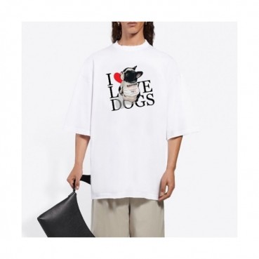 [발렌시아가]Balenciaga 2021 Mm/Wm Logo Cotton Short Sleeved Tshirts - 발렌시아가 2021 남/녀 로고 코튼 반팔티 Bal0945x.Size(xs 