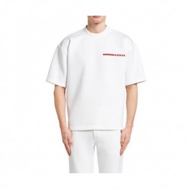[프라다]Prada 2021 Mens Basic Logo Short Sleeved Tshirts  - 프라다 2021 남성 베이직 로고 반팔티 Pra02173x.Size(s 