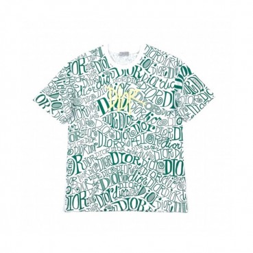 [디올]Dior 2021 Mm/Wm Casual Crew-neck Short Sleeved Tshirts 