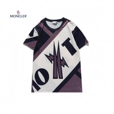 [매장판]Moncler 2021 Mens Logo Crew-neck Short Sleeved Tshirts 