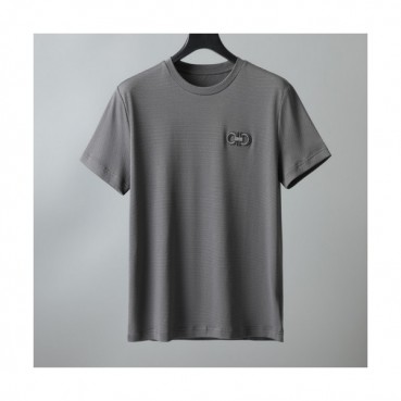[페라가모]Ferragamo 2021 Mens Basic Logo Cotton Short Sleeved Tshirts - 페라가모 2021 남성 베이직 로고 코튼 반팔티 Fer0318x.Size(m 