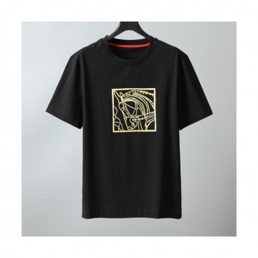 [에르메스]Hermes 2021 Mens Crew-neck Short Sleeved Tshirts 
