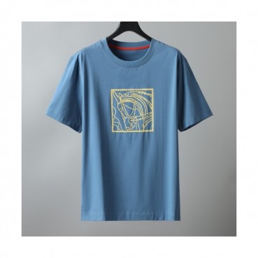 [에르메스]Hermes 2021 Mens Crew-neck Short Sleeved Tshirts 