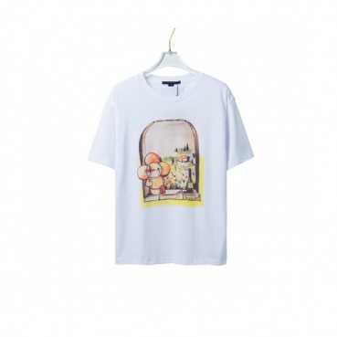[루이비통]Louis vuitton 2021 Mm/Wm Logo Short Sleeved Tshirts - 루이비통 2021 남/녀 로고 반팔티 Lou02601x.Size(xs 
