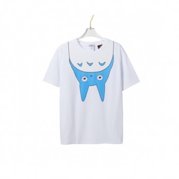 [로에베]Loewe 2021 Mm/Wm Smile Short Sleeved Tshirts - 로에베 2021 남/녀 스마일 반팔티 Loe0382x.Size(xs 