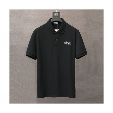 [디올]Dior 2021 Mm/Wm Casual Crew-neck Short Sleeved Tshirts 
