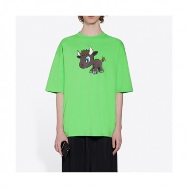 [발렌시아가]Balenciaga 2021 Mm/Wm Logo Cotton Short Sleeved Tshirts - 발렌시아가 2021 남/녀 로고 코튼 반팔티 Bal0935x.Size(xs 