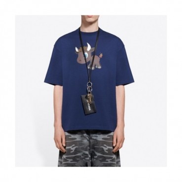 [발렌시아가]Balenciaga 2021 Mm/Wm Logo Cotton Short Sleeved Tshirts - 발렌시아가 2021 남/녀 로고 코튼 반팔티 Bal0934x.Size(xs 