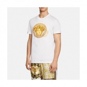 [베르사체]Versace 2021 Mens Logo Short Sleeved Tshirts - 베르사체 2021 남성 메두사 반팔티 Ver0786x.Size(s 