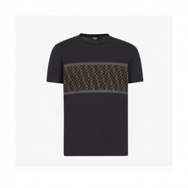 [펜디]Fendi 2021 Mens Logo Casual Short Sleeved Tshirts - 펜디 2021 남성 로고 캐쥬얼 코튼 반팔티 Fen0920x.Size(s 