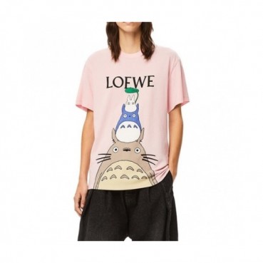 [로에베]Loewe 2021 Mm/Wm Smile Short Sleeved Tshirts - 로에베 2021 남자 스마일 실켓 반팔티 Loe0373x.Size(s 
