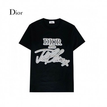 [디올]Dior 2021 Mm/Wm Casual Crew-neck Short Sleeved Tshirts 