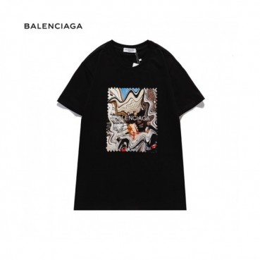 [발렌시아가]Balenciaga 2021 Mm/Wm Logo Cotton Short Sleeved Tshirts - 발렌시아가 2021 남/녀 로고 코튼 반팔티 Bal0932x.Size(s 