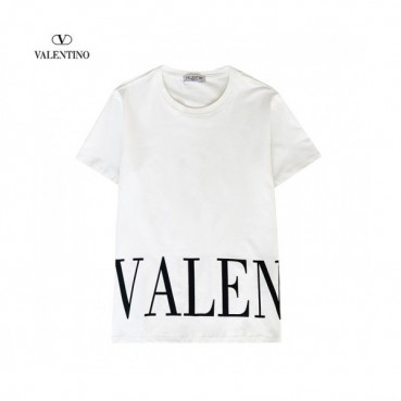 [발렌티노]Valentino 2021 Mens Logo Crew-neck Short Sleeved Tshirts 