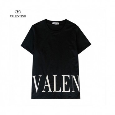 [발렌티노]Valentino 2021 Mens Logo Crew-neck Short Sleeved Tshirts 