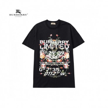 [버버리]Burberry 2021 Mm/Wm Logo Cotton Short Sleeved Tshirts - 버버리 2021 남/녀 로고 코튼 반팔티 Bur03653x.Size(s 