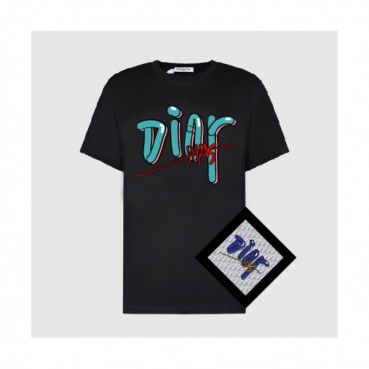 [디올]Dior 2021 Mm/Wm Casual Crew-neck Short Sleeved Tshirts 