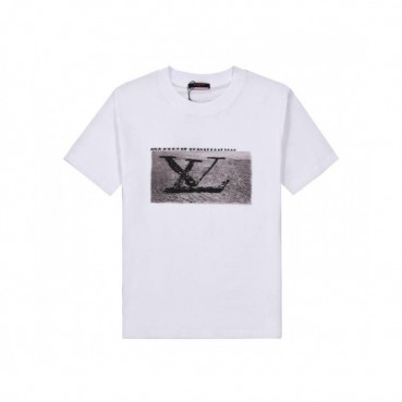 [루이비통]Louis vuitton 2021 Mens Logo Short Sleeved Tshirts - 루이비통 2021 남성 로고 반팔티 Lou02575x.Size(xs 