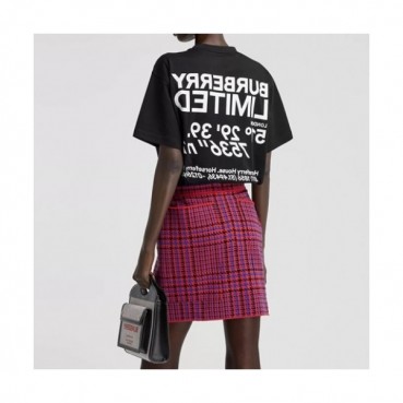 Burberry Mm/Wm Logo Cotton Short Sleeved Tshirts - 버버리 2021 남/녀 로고 코튼 반팔티 Bur03590x.Size(s 