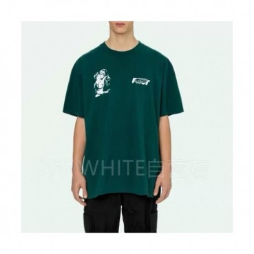 [오프화이트]Off-white 2020 Mm/Wm Printing Logo Crew 