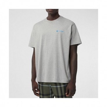 [버버리]Burberry 2020 Mm/Wm Logo Cotton Short Sleeved Tshirts - 버버리 2020 남/녀 로고 코튼 반팔티 Bur03555x.Size(xs 