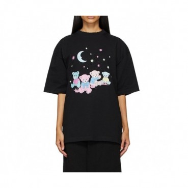 Balenciaga Mm/Wm Logo Cotton Short Sleeved Tshirts - 발렌시아가 남/녀 로고 코튼 반팔티 Bal0918x.Size(xs 