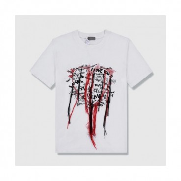[디올]Dior 2020 Mm/Wm Casual Crew-neck Short Sleeved Tshirts 