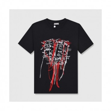 [디올]Dior 2020 Mm/Wm Casual Crew-neck Short Sleeved Tshirts 