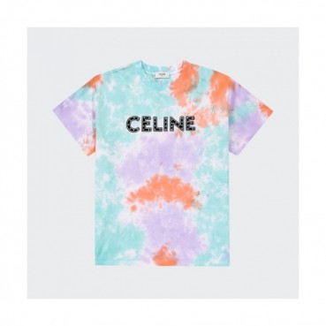 Celine 2020 Mm/Wm Hedi Slimane Logo Cotton Short Sleeved Tshirts - 셀린느 2020 남/녀 로고 코튼 반팔티 Cel0095x.Size(s 