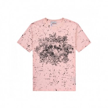 [디올]Dior 2020 Mm/Wm Casual Crew-neck Short Sleeved Tshirts 